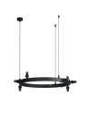 Azzardo BUBBLES Lamp Frame without Shades Round 10 BK Black Mat 10xG9 AZ5869