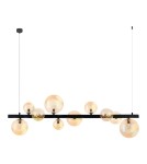 Azzardo BUBBLES Stelaż Lampy bez Kloszy Linia 10 BK Czarny Mat 10xG9 AZ5866 Azzardo BUBBLES Stelaż Lampy bez Kloszy Linia 10 BK Czarny Mat 10xG9 AZ5866