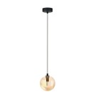 Pendant lamps spheres - Azzardo BUBBLES Lamp Frame without Shades 1 BK Black Mat 1xG9 AZ5918 - product 2