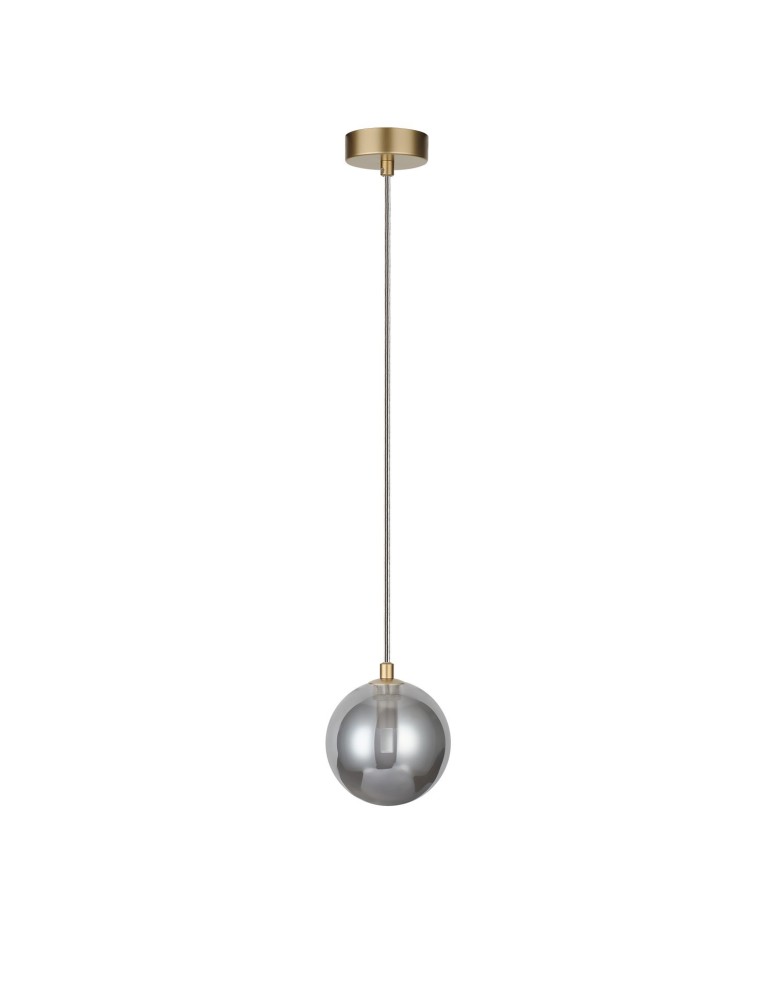 Pendant lamps spheres - Azzardo BUBBLES Lamp Frame without Shades 1 GO Gold Mat 1xG9 AZ5954 - product kolory-swiatla.pl 2