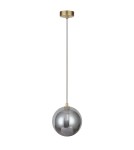 Pendant lamps spheres - Azzardo BUBBLES Lamp Frame without Shades 1 GO Gold Mat 1xG9 AZ5954 - product 4