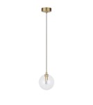 Azzardo BUBBLES Stelaż Lampy bez Kloszy 1 GO Złoty Mat 1xG9 AZ5954