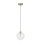 Azzardo BUBBLES Stelaż Lampy bez Kloszy 1 GO Złoty Mat 1xG9 AZ5954