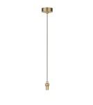Pendant lamps spheres - Azzardo BUBBLES Lamp Frame without Shades 1 GO Gold Mat 1xG9 AZ5954 - product 1