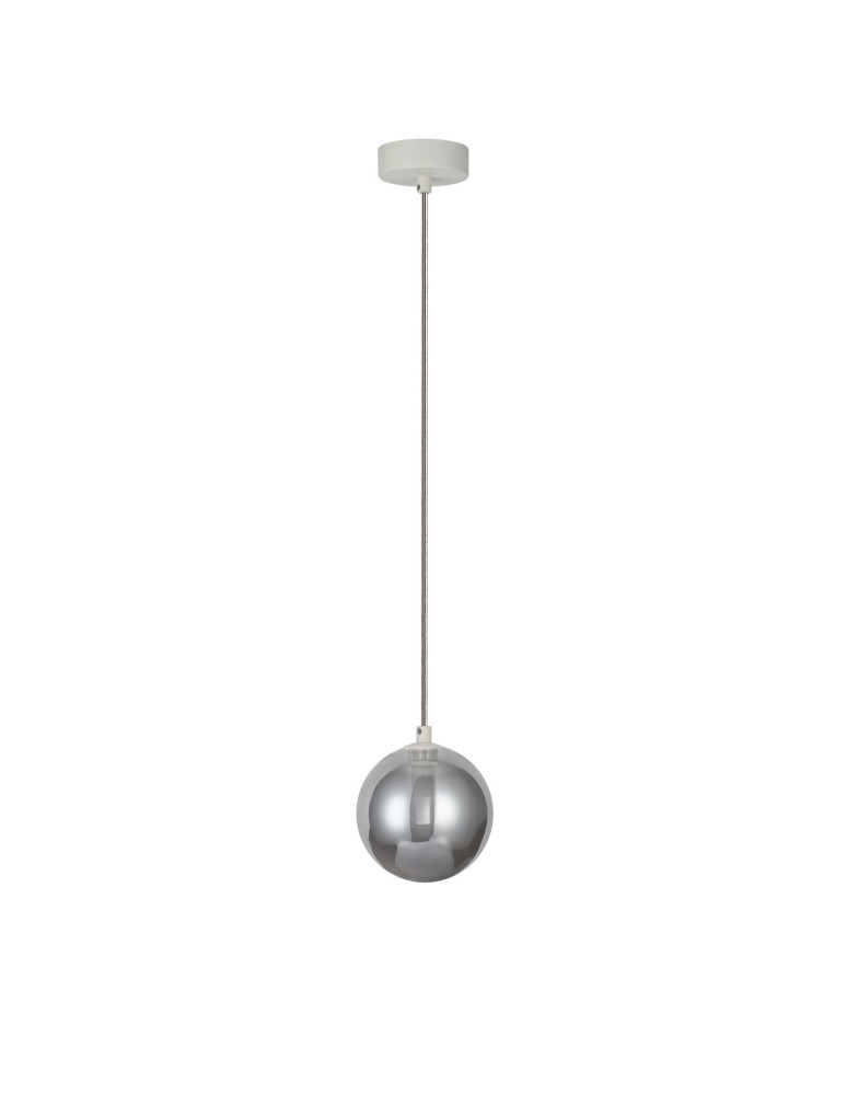 Pendant lamps spheres - Azzardo BUBBLES Lamp Frame without Shades 1 WH White 1xG9 AZ5953 - product kolory-swiatla.pl 2