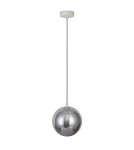 Pendant lamps spheres - Azzardo BUBBLES Lamp Frame without Shades 1 WH White 1xG9 AZ5953 - product 4