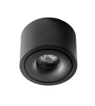 Ceiling downlights - tubes - Azzardo COSTA TOP 12W CCT SWITCH BK Black Matte 1xLED Surface Mounted Light Switch AZ6033. - product 2