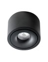 Azzardo COSTA TOP 12W CCT SWITCH BK Black Matte 1xLED Surface Mounted Light Switch AZ6033.
