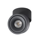 Spotlight ceiling lamps - Azzardo COSTA 12W CCT SWITCH BK Black Matte 1xLED Surface Mounted Light Switch AZ6031. - product 5