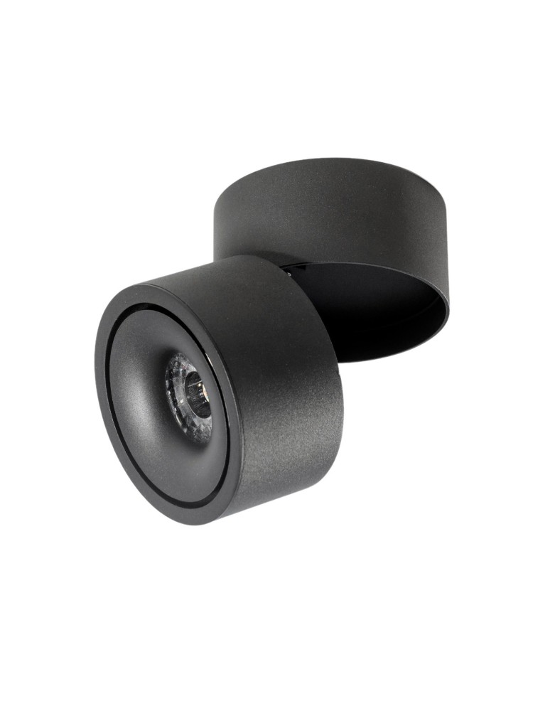 Spotlight ceiling lamps - Azzardo COSTA 12W CCT SWITCH BK Black Matte 1xLED Surface Mounted Light Switch AZ6031. - product kolory-swiatla.pl 3