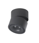 Spotlight ceiling lamps - Azzardo COSTA 12W CCT SWITCH BK Black Matte 1xLED Surface Mounted Light Switch AZ6031. - product 2