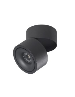 Azzardo COSTA 12W CCT SWITCH BK Czarny Mat 1xLED Lampa Natynkowa Przełącznik Zmiany Barwy Światła AZ6031