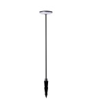 Garden lamps driven into the ground (with wedge) - Azzardo ALVA 610 IP54 DGR Dark Grey 1xLED Outdoor Lamp AZ5706. - product 1