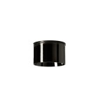 Lamps for 1 phase busbars - Azzardo ALIA RING BLACK CHROME Black Chrome Lampshade End AZ6227. - product 1