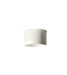 Lamps for 1 phase busbars - Azzardo ALIA RING WH White Lamp Shade End AZ6225 - product 1