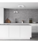 Adjustable ceiling lamps - spots - Light Prestige Spot Snow New 2 white 1xGU10 LP-731N/2W WH - product 5