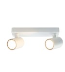 Adjustable ceiling lamps - spots - Light Prestige Spot Snow New 2 white 1xGU10 LP-731N/2W WH - product 2