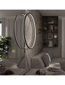 Light Prestige Mirror pendant lamp black LED CCT LP-999/1P L BK CCT - product 2