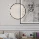 Light Prestige Lampa wisząca Mirror czarna LED CCT LP-999/1P L BK CCT