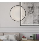 Pendant lamps circles - Light Prestige Mirror pendant lamp black LED CCT LP-999/1P L BK CCT - product 3