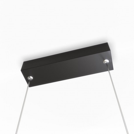 Light Prestige Lampa wisząca Mirror czarna LED CCT LP-999/1P L BK CCT