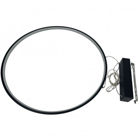 Light Prestige Lampa wisząca Mirror czarna LED CCT LP-999/1P L BK CCT