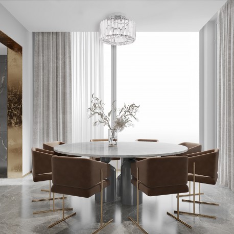 Light Prestige Plafon Galactico chrom 1xE27 LP-2383/1C CH
