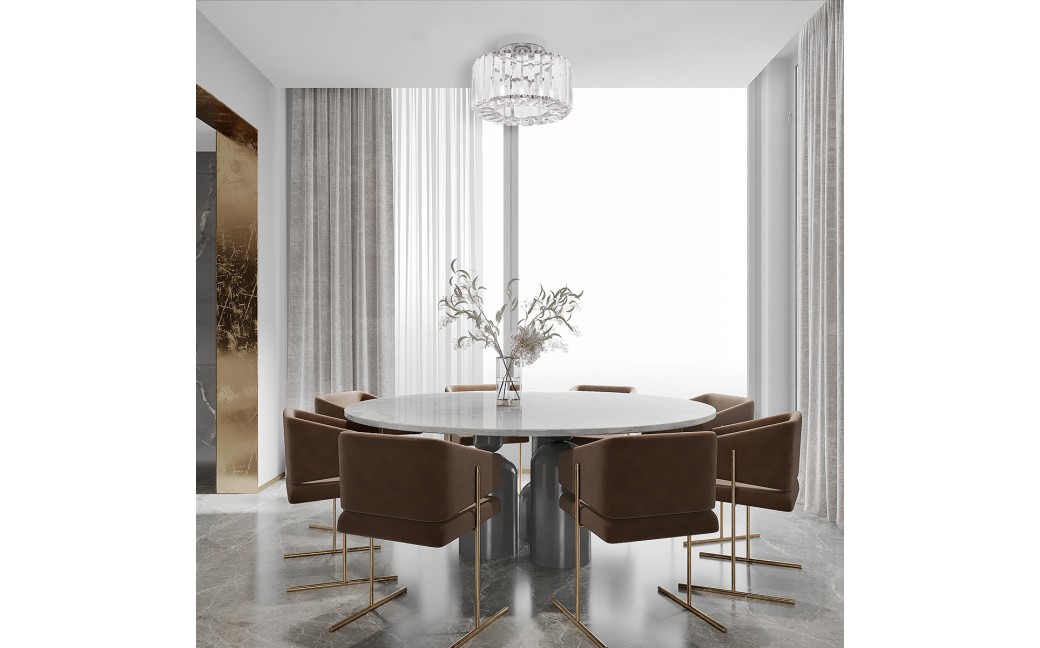 Light Prestige Plafon Galactico chrom 1xE27 LP-2383/1C CH