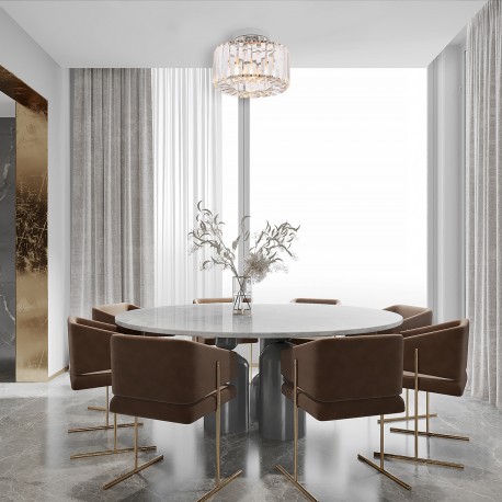 Light Prestige Plafon Galactico chrom 1xE27 LP-2383/1C CH