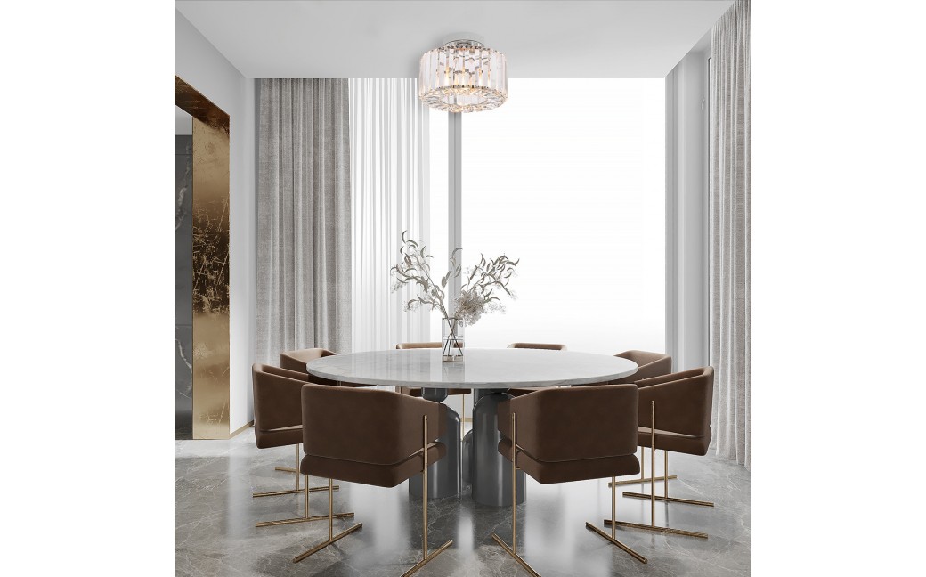 Light Prestige Plafon Galactico chrom 1xE27 LP-2383/1C CH