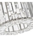 Ceiling lamps with crystals - Light Prestige Plafond Galactico chrome 1xE27 LP-2383/1C CH - product 5