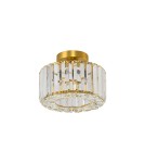 Ceiling lamps with crystals - Light Prestige Plafond Galactico gold 1xE27 LP-2383/1C GD - product 1