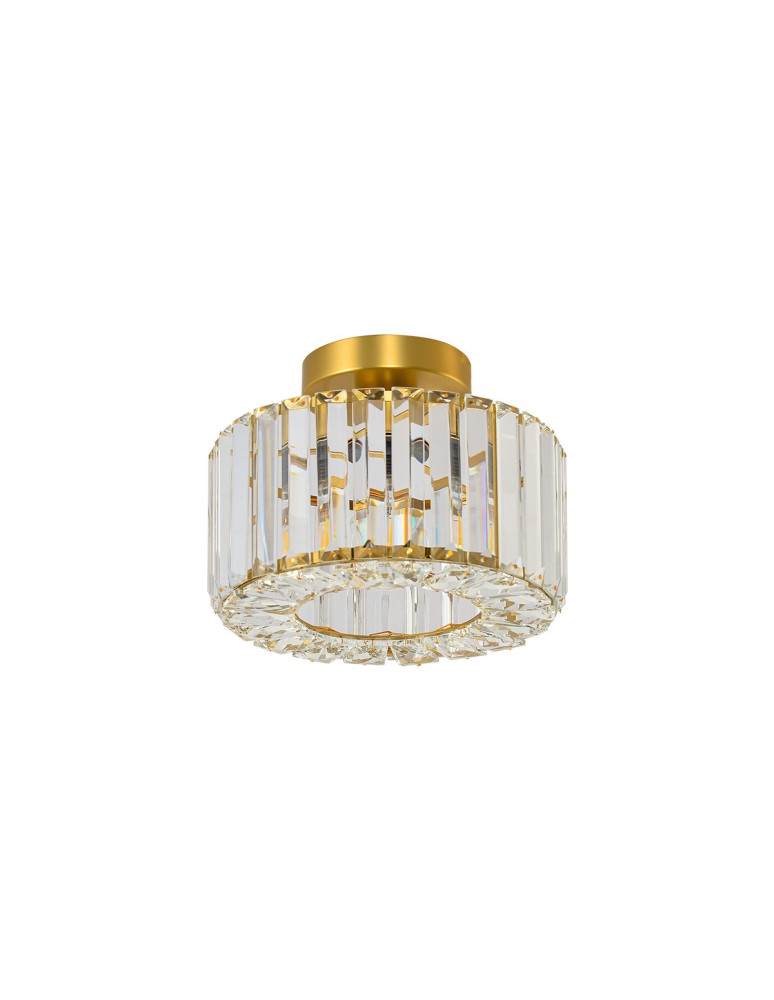 Ceiling lamps with crystals - Light Prestige Plafond Galactico gold 1xE27 LP-2383/1C GD - product kolory-swiatla.pl 1