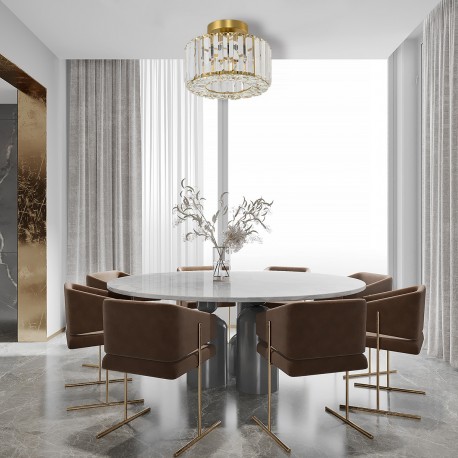 Light Prestige Plafon Galactico złoty 1xE27 LP-2383/1C GD