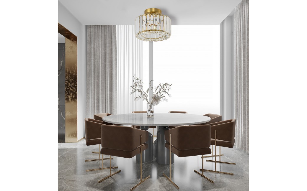 Light Prestige Plafon Galactico złoty 1xE27 LP-2383/1C GD