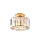 Ceiling lamps with crystals - Light Prestige Plafond Galactico gold 1xE27 LP-2383/1C GD - product 3