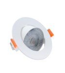 LED flush-mounted lamps - Light Prestige Flush-mounted Plus White LED CCT Movable Eyelet LP-1506/1RS WH - product 1