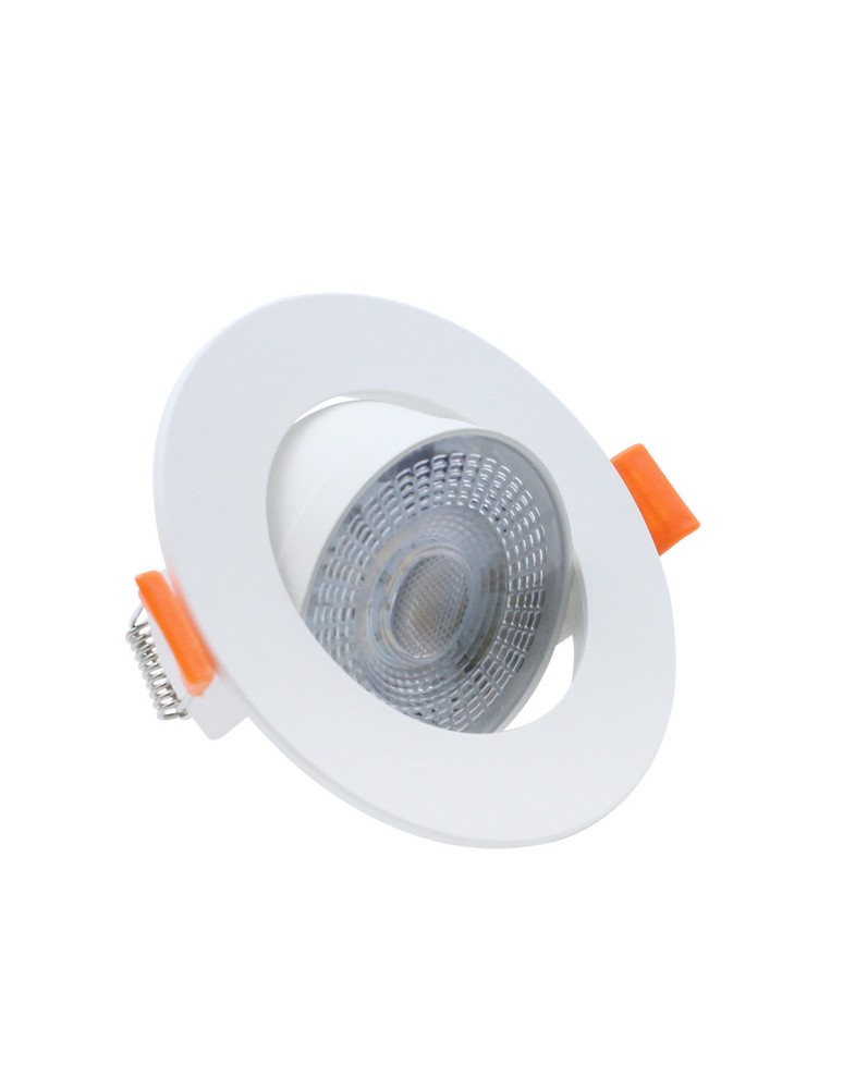 LED flush-mounted lamps - Light Prestige Flush-mounted Plus White LED CCT Movable Eyelet LP-1506/1RS WH - product kolory-swiatla.pl 1