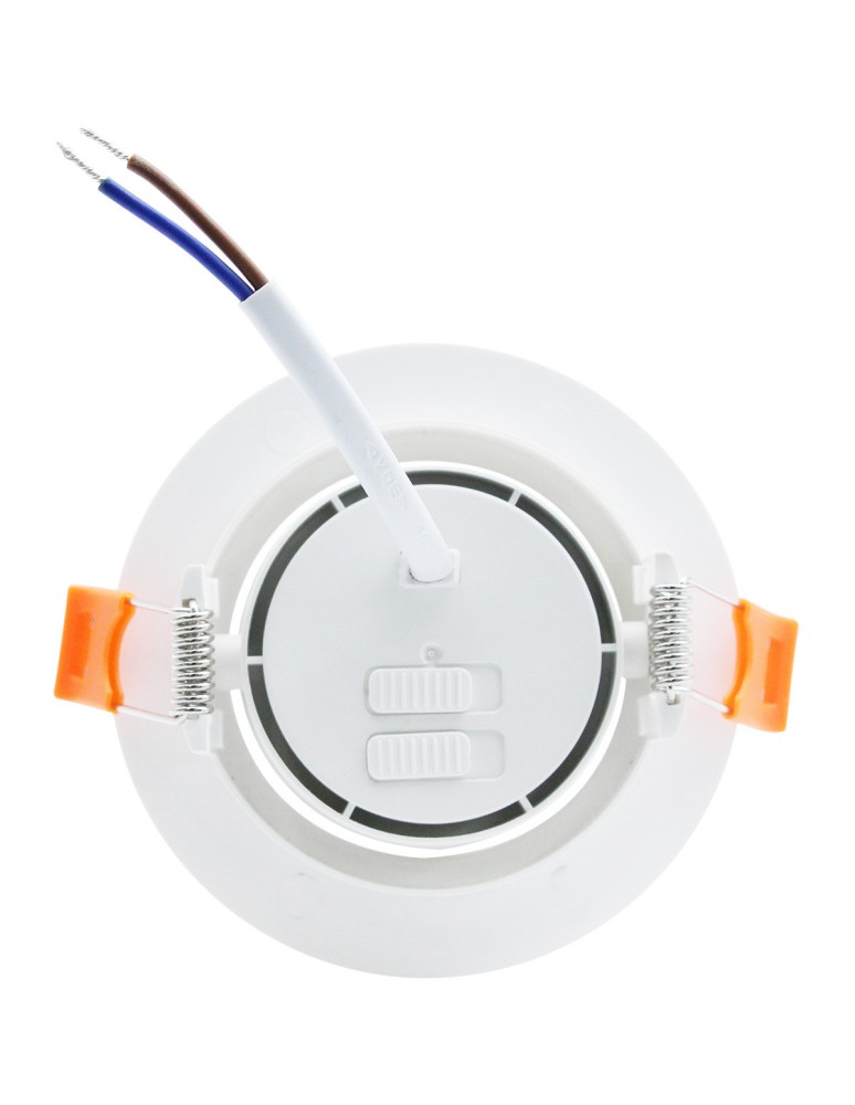 LED flush-mounted lamps - Light Prestige Flush-mounted Plus White LED CCT Movable Eyelet LP-1506/1RS WH - product kolory-swiatla.pl 3