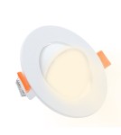 LED flush-mounted lamps - Light Prestige Flush-mounted Plus White LED CCT Movable Eyelet LP-1506/1RS WH - product 4