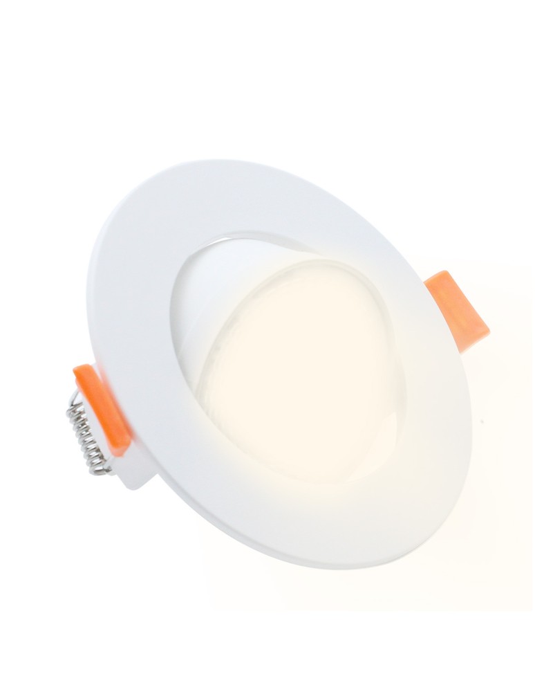 LED flush-mounted lamps - Light Prestige Flush-mounted Plus White LED CCT Movable Eyelet LP-1506/1RS WH - product kolory-swiatla.pl 5