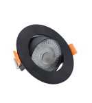 LED flush-mounted lamps - Light Prestige Movable Plus flush mount black LED CCT LP-1506/1RS BK. - product 1