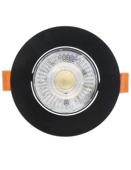 Light Prestige Ruchome oczko podtynkowe Plus czarne LED CCT LP-1506/1RS BK - produkt 2