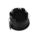 LED flush-mounted lamps - Light Prestige Zyra black LED CCT flush-mounted pendant lamp LP-1606/1RS BK - product 3