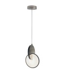 LED pendant lamps - Light Prestige Circlo chrome LED CCT pendant lamp LP-1311/1P CH - product 1