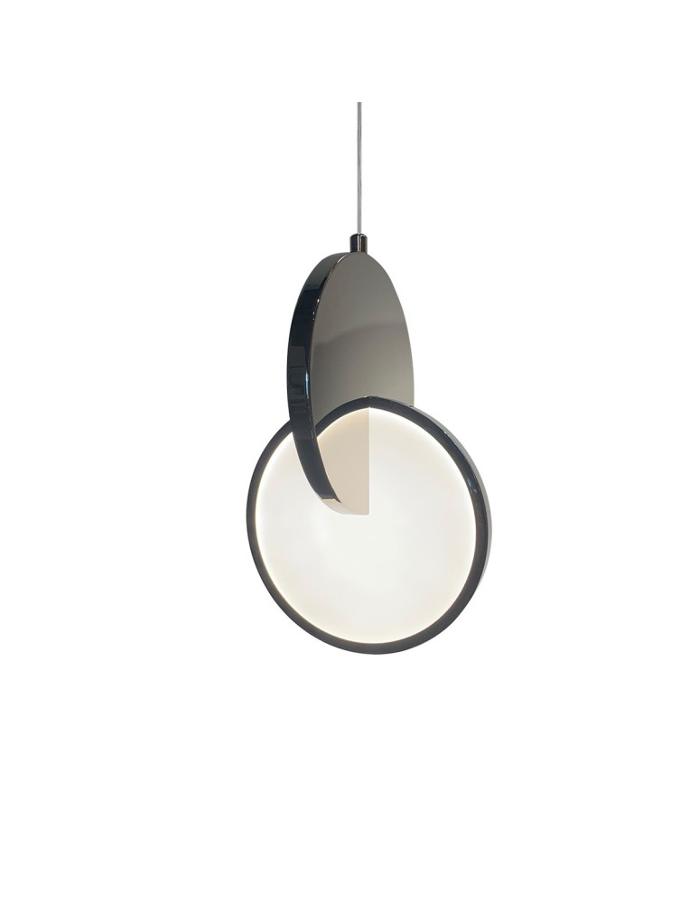 LED pendant lamps - Light Prestige Circlo chrome LED CCT pendant lamp LP-1311/1P CH - product kolory-swiatla.pl 3