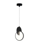 LED pendant lamps - Light Prestige Circlo black LED CCT pendant lamp LP-1311/1P BK - product 1