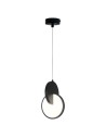 Light Prestige Circlo black LED CCT pendant lamp LP-1311/1P BK