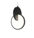 LED pendant lamps - Light Prestige Circlo black LED CCT pendant lamp LP-1311/1P BK - product 4