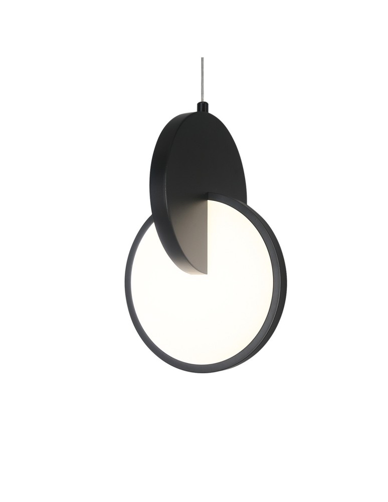 LED pendant lamps - Light Prestige Circlo black LED CCT pendant lamp LP-1311/1P BK - product kolory-swiatla.pl 4